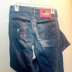 Gorgeous wide bell bottom jeans..